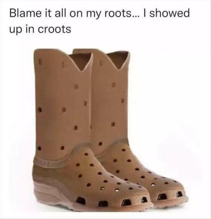 blame it on my roots ... 2