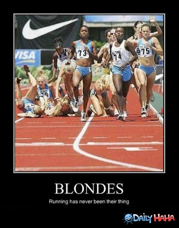 Blondes funny picture