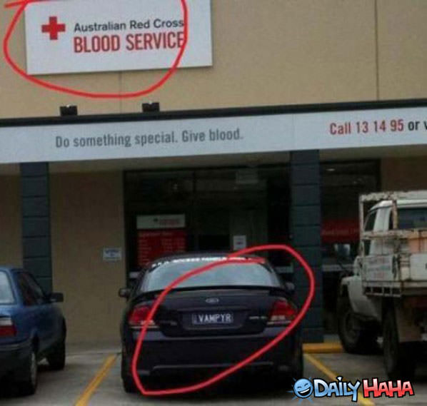 Blood Service funny picture