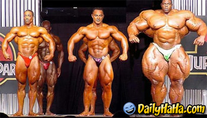 That must have taken a lot of steroids!
