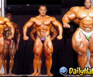 That must have taken a lot of steroids!