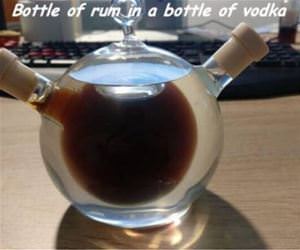 of bottle of vodka funny picture
