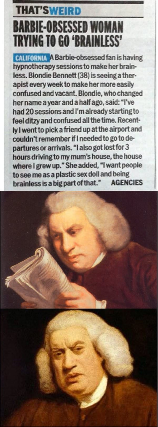 Brainless Girls funny picture