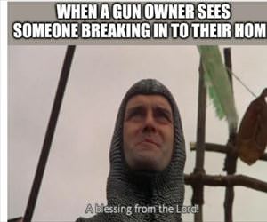 breaking into my home