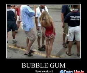 Bubble Gum funny picture