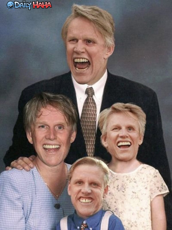 Busey Family Portrait funny picture