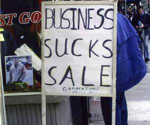 Business Sucks Sale funny picture