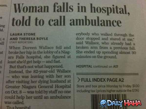 Ambulance funny picture