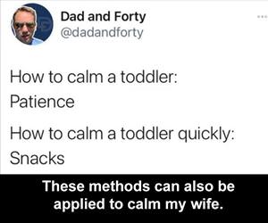 calming my toddler