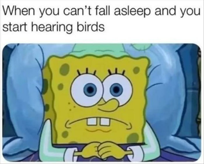 cannot fall asleep ... 2