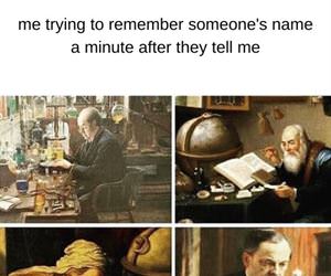 cannot remember names