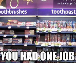 One Job funny picture