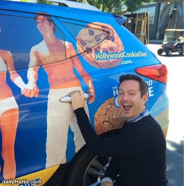 car handle slight fail funny picture