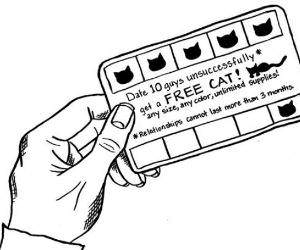 Cat Lady Starter Card funny picture