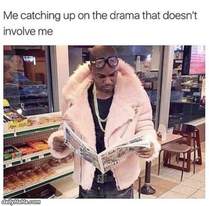 catching up on drama funny picture