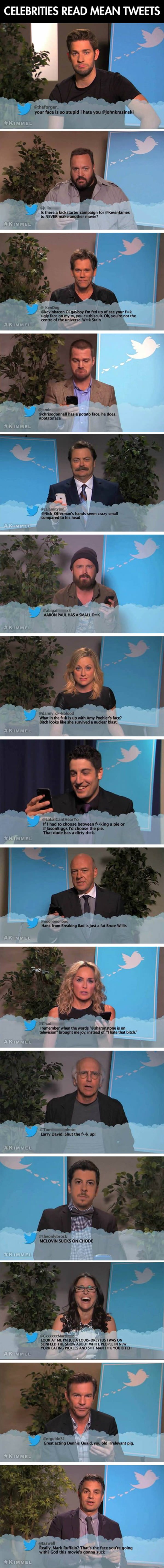 Celebs Reading Mean Tweets funny picture