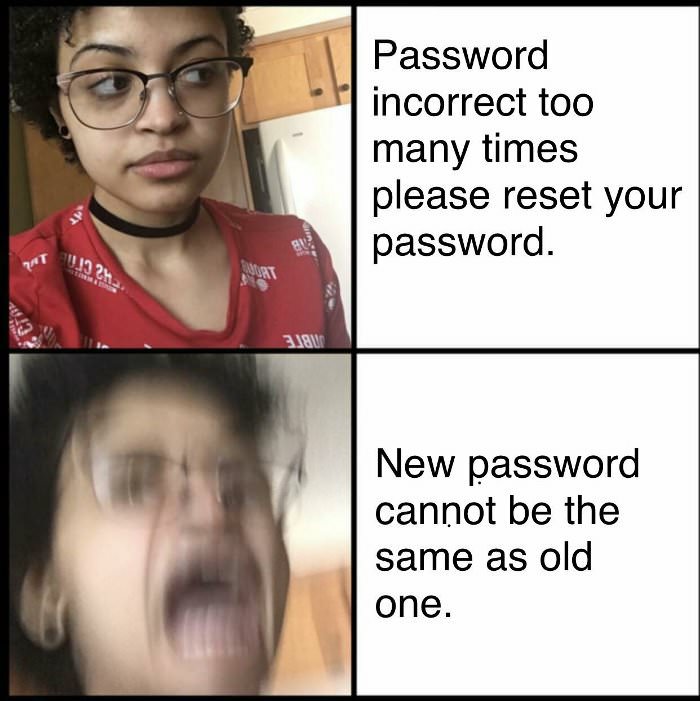 change your password ... 2
