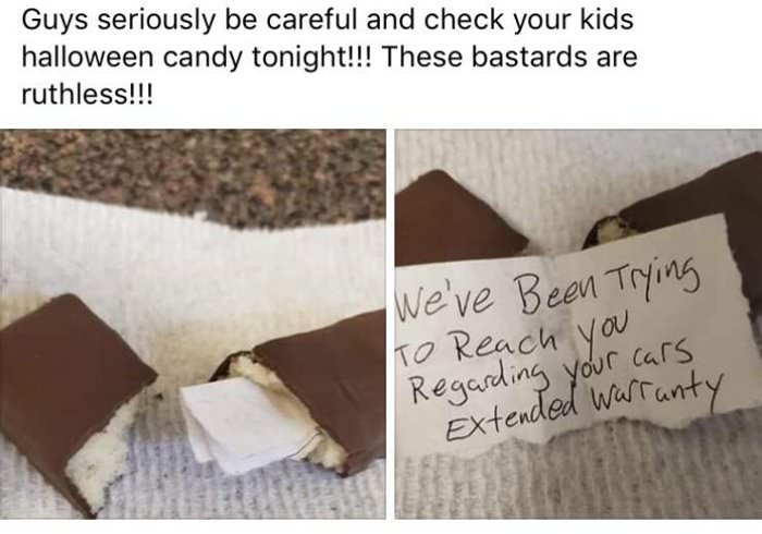 check your candy