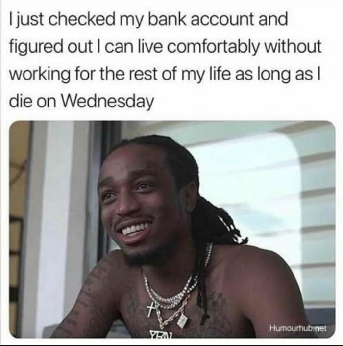 checked my bank