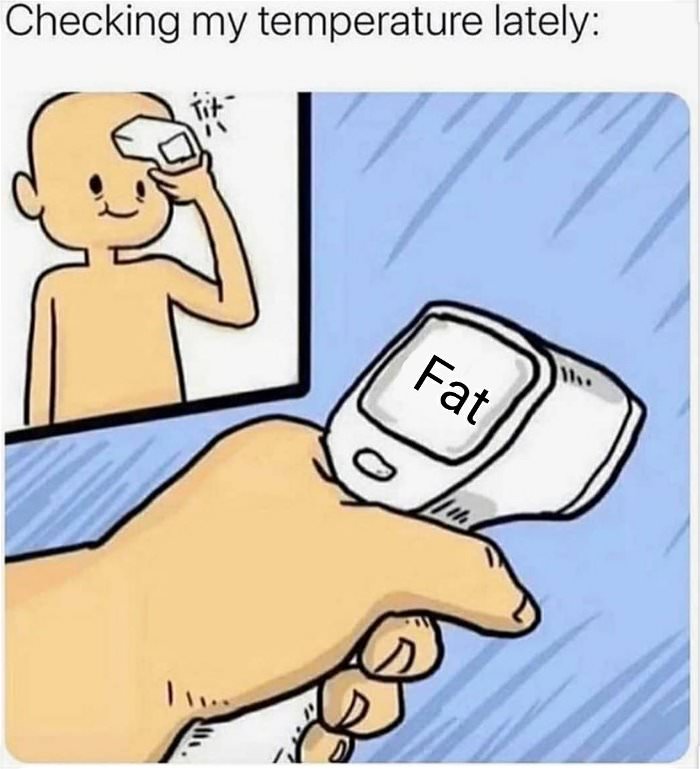 checking my temps lately