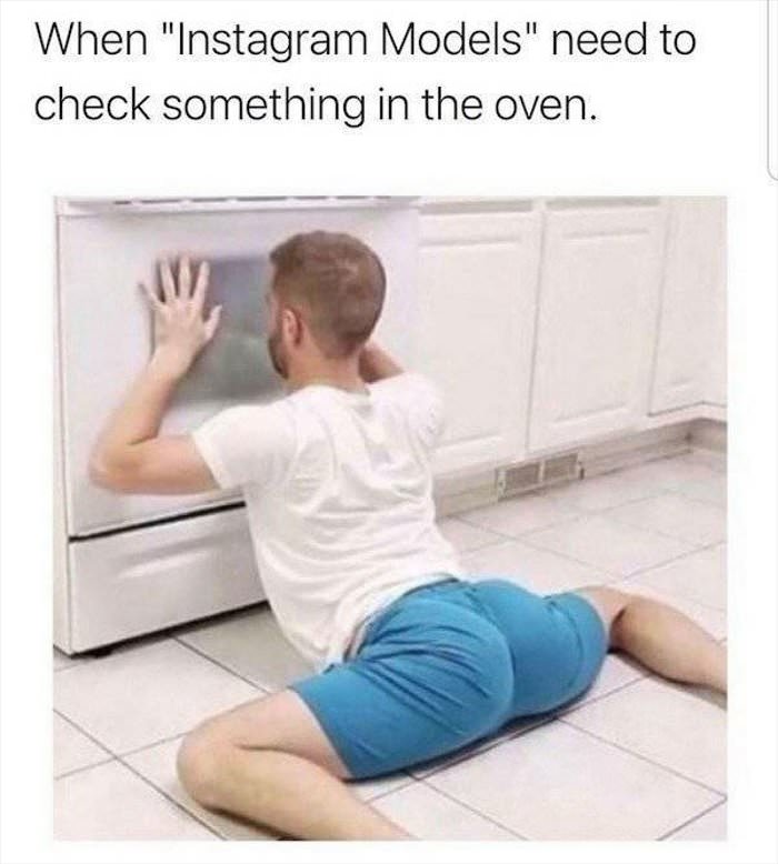 checking the oven ... 2