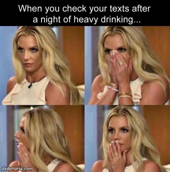 checking your texts funny picture