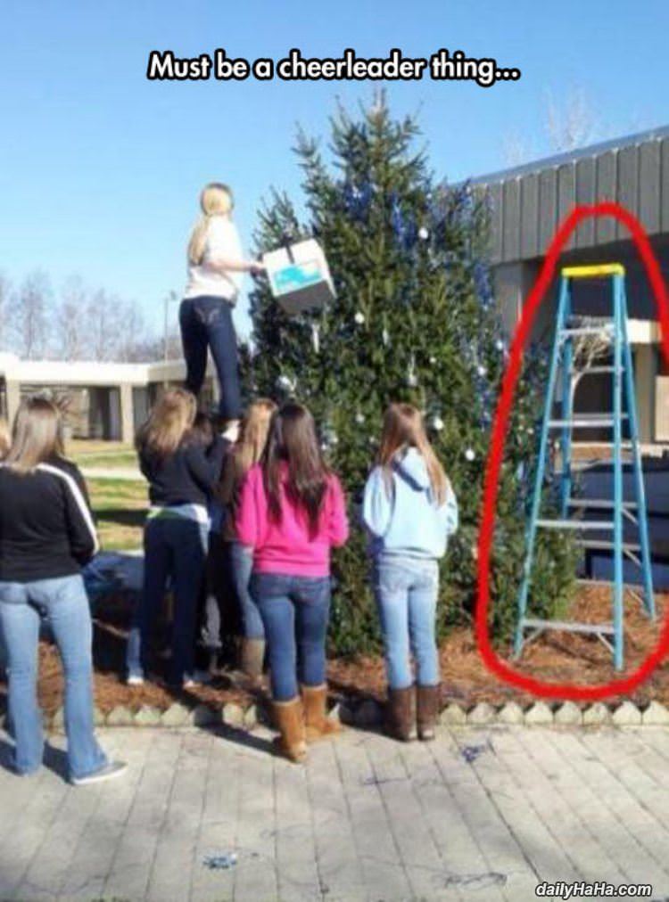 cheerleader thing funny picture