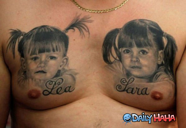 Chest Tattoo funny picture