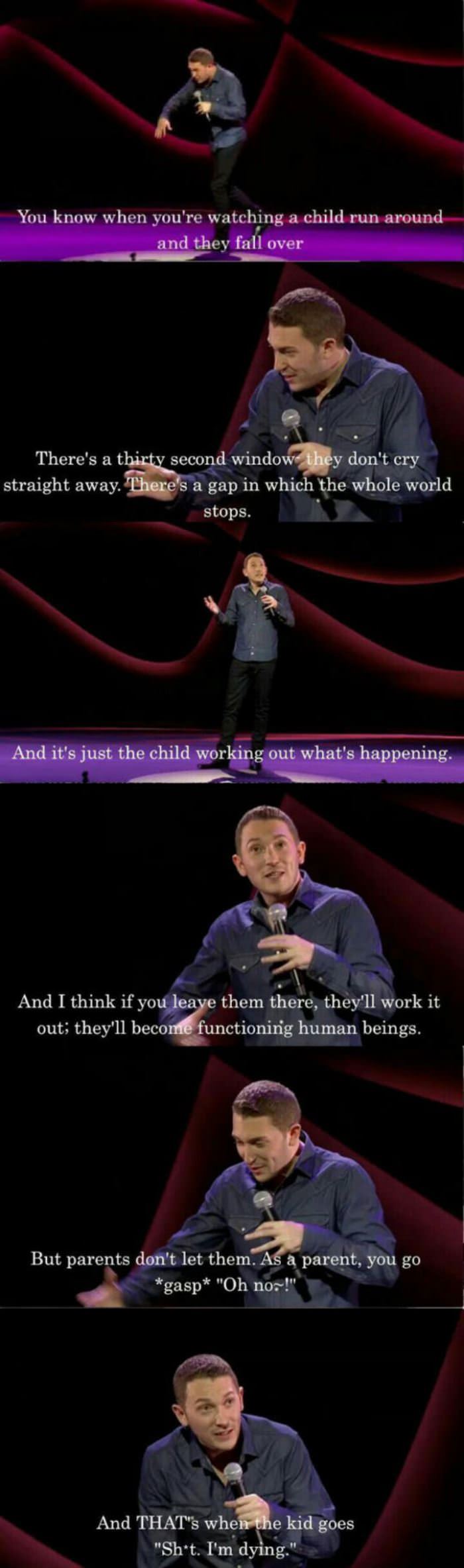 children falling funny picture