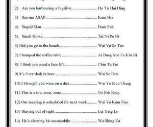 Chinese in 5 minutes