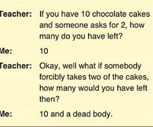 chocolate cakes funny picture