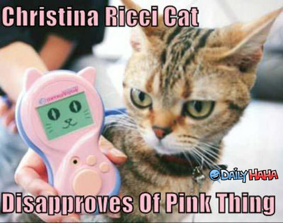 Christina Ricci Cat