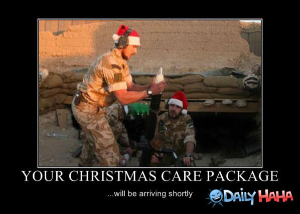 Christmas Care Package funny picture