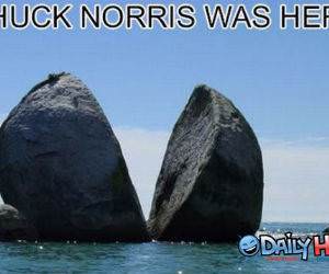 Chuck Norris Was Here