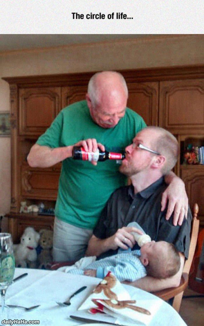 circle of life funny picture