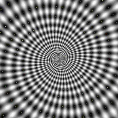 Circle Swirls Illusion