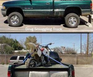 Clever Drug Dealer Truck funny picture
