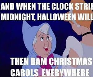 clock strikes midnight