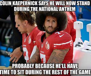 colin kaepernick is going to stand now