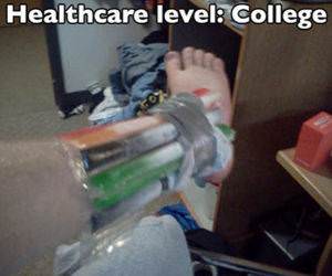 College Healthcare funny picture