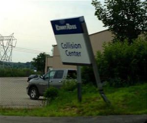 collision center funny picture