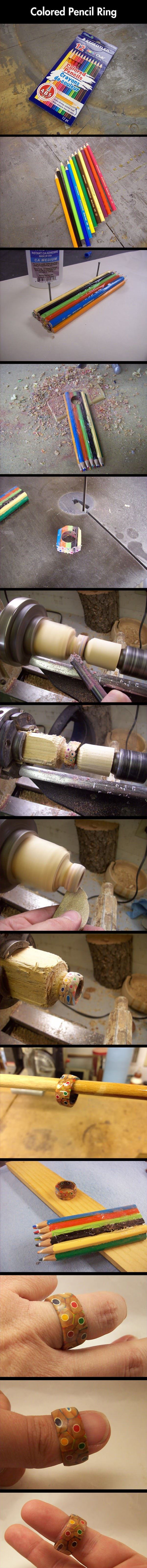 colored pencil ring funny picture