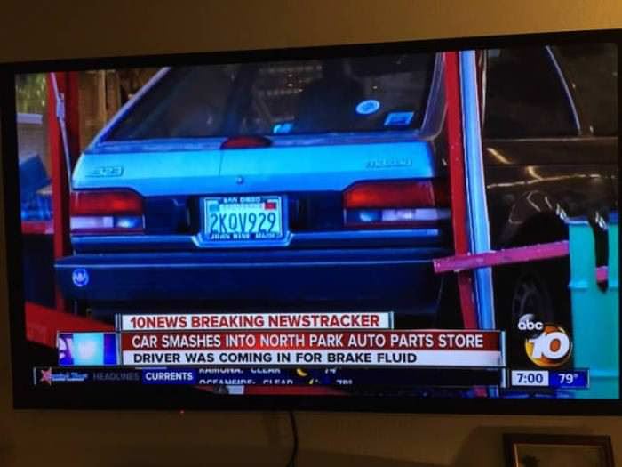 coming in for break fluid funny picture