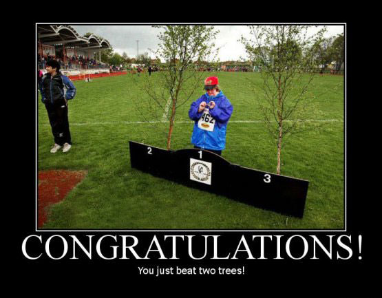 Congratualtions - 2 trees