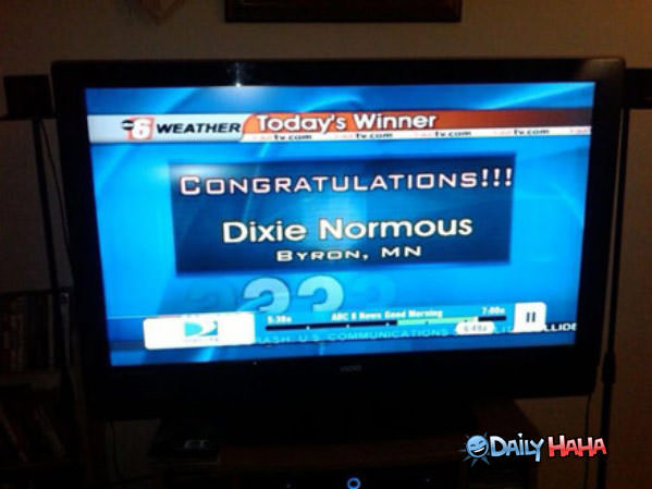 Congratulations Dixie Funny Picture