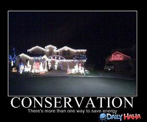 Conservation funny picture