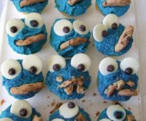 Cookie Monster Cupcakes funny picture