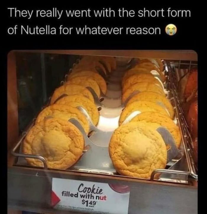cookie with a nut