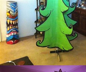 cool christmas tree funny picture