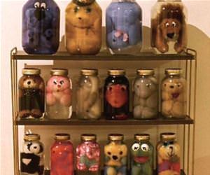 cool stuffed animal collection funny picture